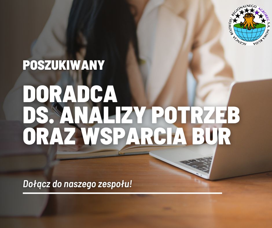 Oferta pracy Doradca ds Analizy potrzeb oraz wsparcia BUR